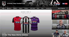 Desktop Screenshot of grimsby-townfc.co.uk