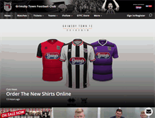 Tablet Screenshot of grimsby-townfc.co.uk